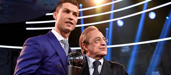 Cristiano Ronaldo-Florentino Perez Cristiano Ronaldo-Florentino Perez - اسپوتنیک افغانستان