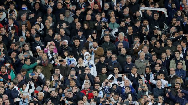 Real Madrid v Manchester City - Santiago Bernabeu, Madrid, Spain - February 26, 2020  - اسپوتنیک افغانستان  