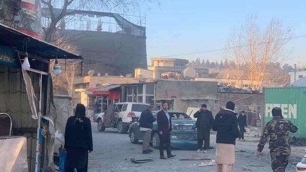انفجار بر موتر سفارت ایتالیا در کابل - اسپوتنیک افغانستان  