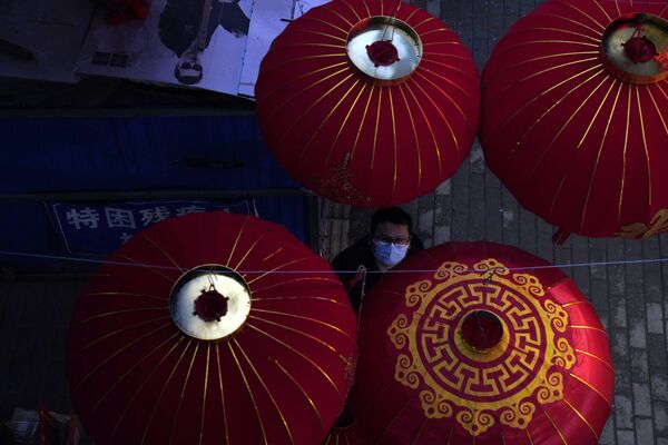 تدارکات برای سال نو قمری در چین - اسپوتنیک افغانستان  