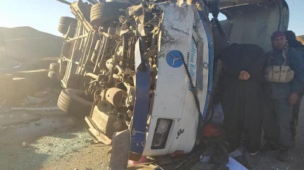 حادثه ترافیکی در شاهراه هرات-کندهار - اسپوتنیک افغانستان  
