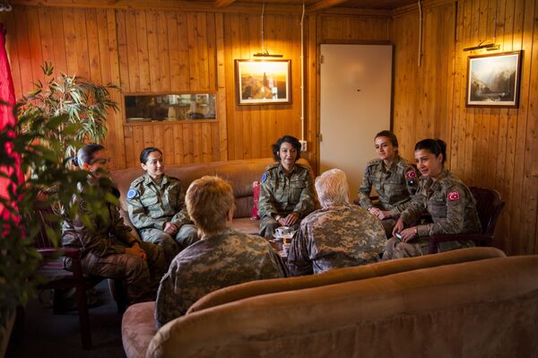 نظامی زن از ارتش ترکیه - اسپوتنیک افغانستان  