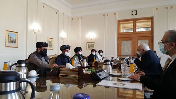 دیدار ملابرادر با وزیر خارجه ایران - اسپوتنیک افغانستان  