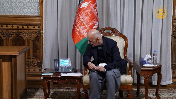  گفتگوی رئیس پنتاگون با رئیس جمهورغنی در مورد روند صلح - اسپوتنیک افغانستان  