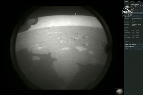 اولین تصویر از عکس پس فرود مریخ نورد استقامت - اسپوتنیک افغانستان  
