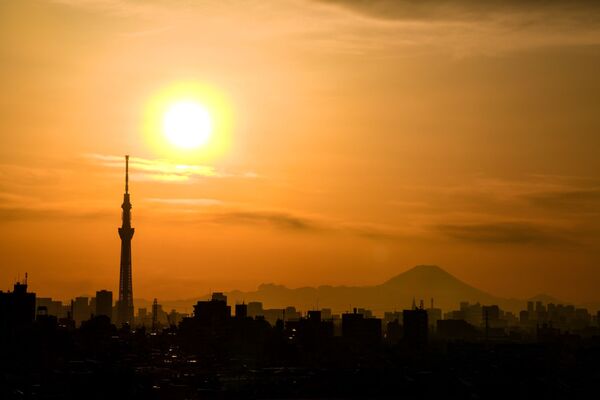 توکیو در هنگام غروب خورشید - اسپوتنیک افغانستان  