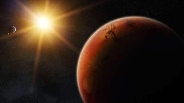 Марс во время восхода солнца - اسپوتنیک افغانستان  