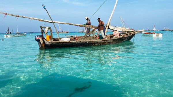 ماهیگیری در  جزیره زیبای آفریقایی زانزیبار - اسپوتنیک افغانستان  