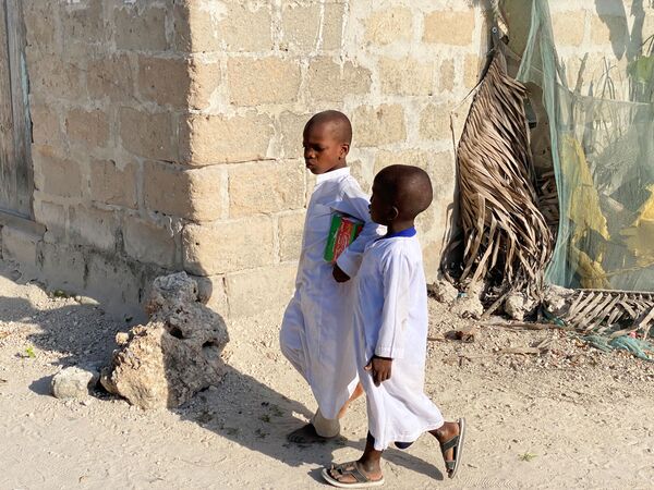 کودکان در خیابان جزیره زانزیبار - اسپوتنیک افغانستان  