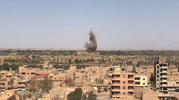 حمله راکتی بر پایگاه نظامی امریکا در سوریه - اسپوتنیک افغانستان  