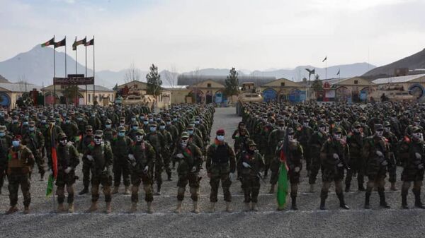  ۱۲۱۵ تن از سپاه عملیات های ویژه فارغ شدند  - اسپوتنیک افغانستان  