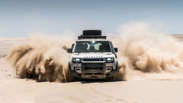 موتر Land Rover در افریقای جنوبی. - اسپوتنیک افغانستان  