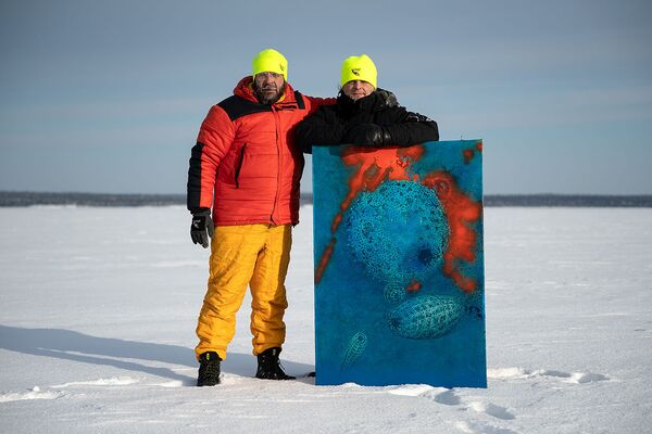 افتتاح اولین نمایشگاه زیر یخ در قطب شمال  - اسپوتنیک افغانستان  