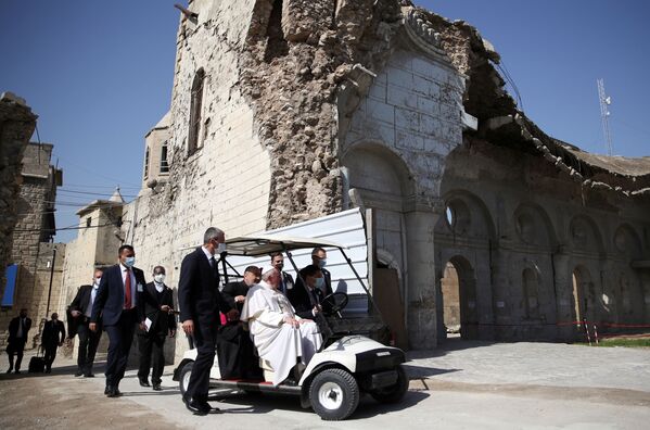 پاپ فرانس در عراق. - اسپوتنیک افغانستان  