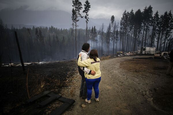 آتش‌سوزی جنگلی در « چوبوت» ارجنتین - اسپوتنیک افغانستان  
