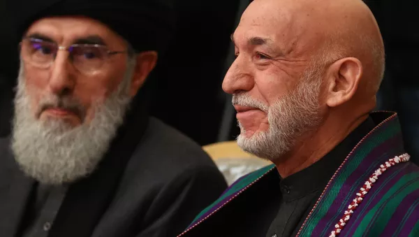 کرزی و عبدالله: تلاش های برای آرامش بیشتر ادامه دادیم - اسپوتنیک افغانستان  