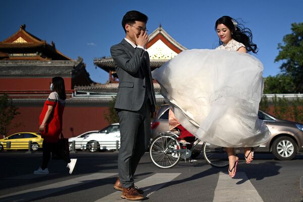 عکاسی عروسی در چین - اسپوتنیک افغانستان  