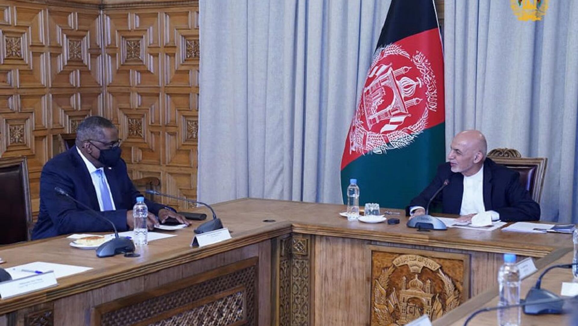 دیدار وزیر دفاع امریکا با رئیس‌جمهور غنی - اسپوتنیک افغانستان  , 1920, 21.03.2021