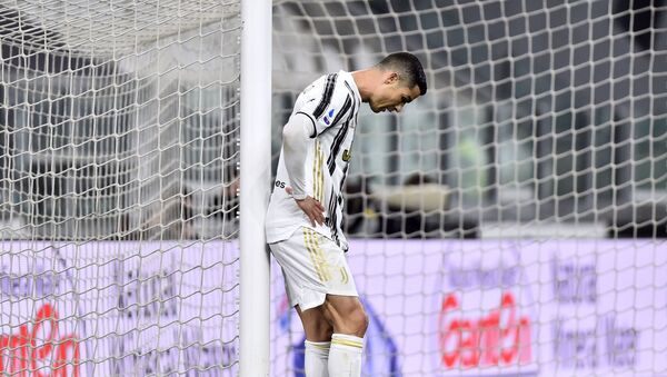 Soccer Football - Serie A - Juventus v Spezia - Allianz Stadium, Turin, Italy - March 2, 2021 Juventus' Cristiano Ronaldo looks dejected during the match - اسپوتنیک افغانستان  