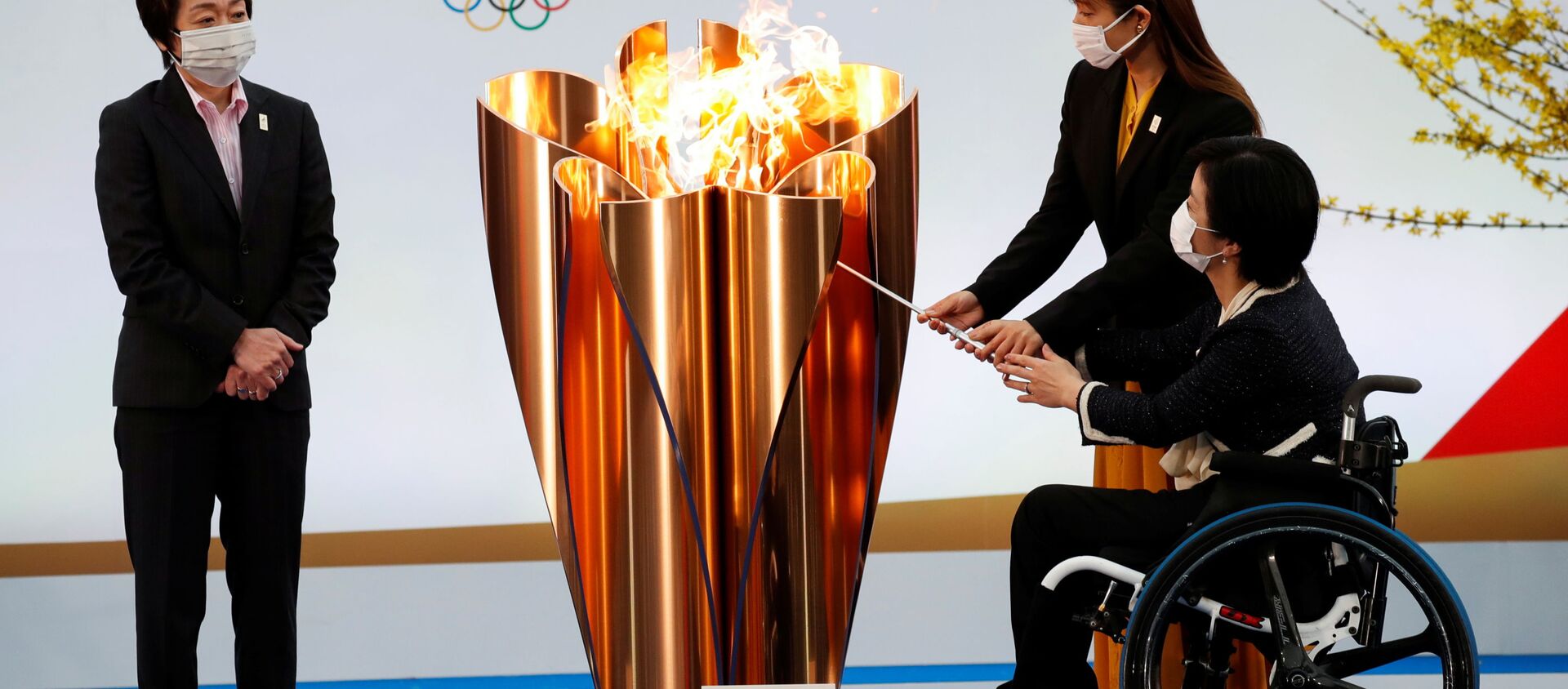 مراسم بی سر و صدای حمل مشعل المپیک در جاپان - اسپوتنیک افغانستان  , 1920, 27.03.2021