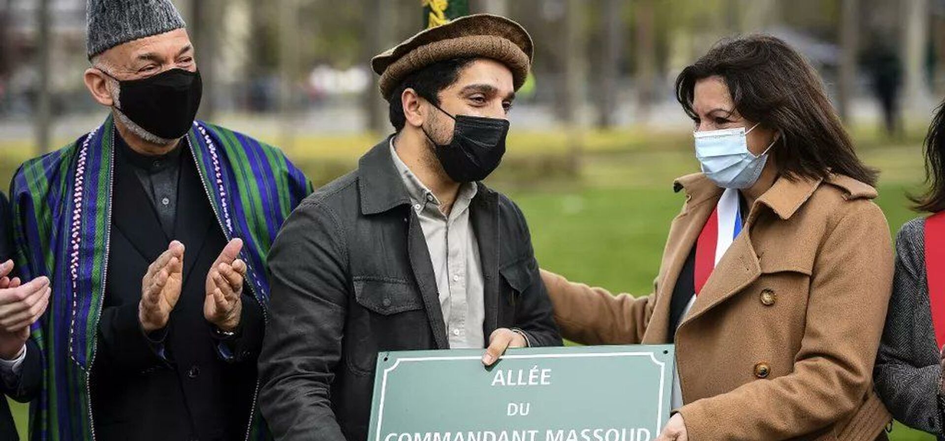  از لوح یادبود «چهره جاودانی مقاومت» در پاریس رونمایی شد - اسپوتنیک افغانستان  , 1920, 27.03.2021