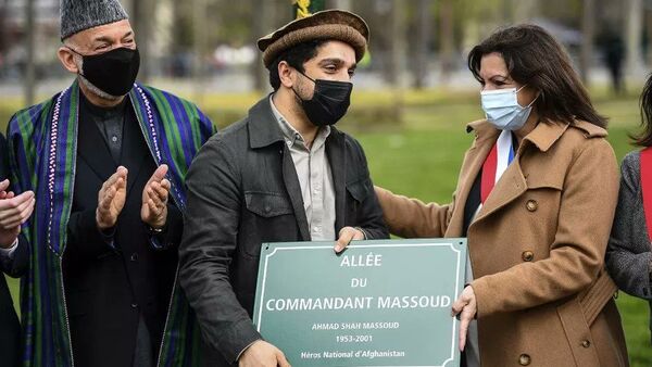  از لوح یادبود «چهره جاودانی مقاومت» در پاریس رونمایی شد - اسپوتنیک افغانستان  