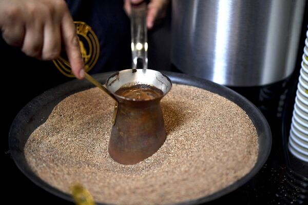 آماده کردن قهوه ترکی در مکزیکو سیتی - اسپوتنیک افغانستان  