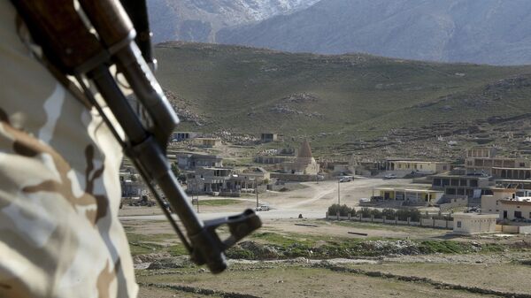 Граница Сирии и северного Ирака - اسپوتنیک افغانستان  