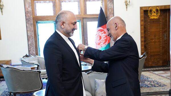 نشان عالی غازی امیر امان الله خان بر سینه اتمر - اسپوتنیک افغانستان  