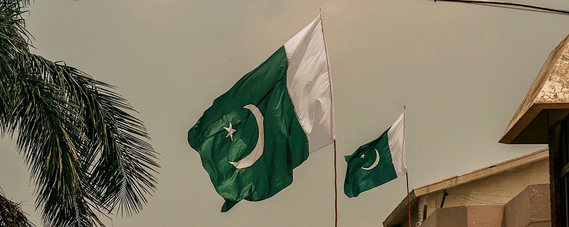 Pakistan Flag in air - اسپوتنیک افغانستان  , 1920, 07.02.2023