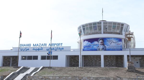 میدان هوایی شهید مرازی واقع در بامیان - اسپوتنیک افغانستان  