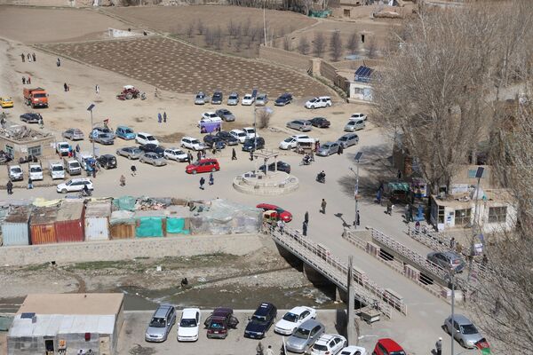 چهارراهی الکین در شهر بامیان - اسپوتنیک افغانستان  
