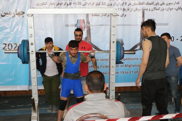 چهارمین دور مسابقات پاورلفتنگ و بنج پرس منتخبه شهر کابل - اسپوتنیک افغانستان  