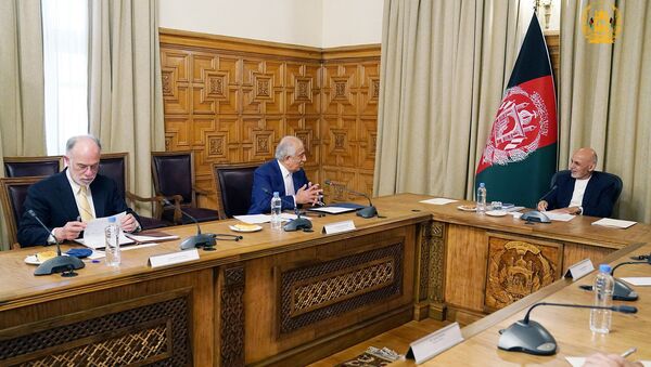 خلیل‌زاد  در یک روزدوبار با رئیس جمهور غنی دیدار کرد - اسپوتنیک افغانستان  