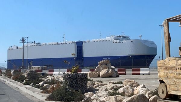 هدف قرار گرفتن کشتی اسرائیلی در نزدیکی امارات - اسپوتنیک افغانستان  