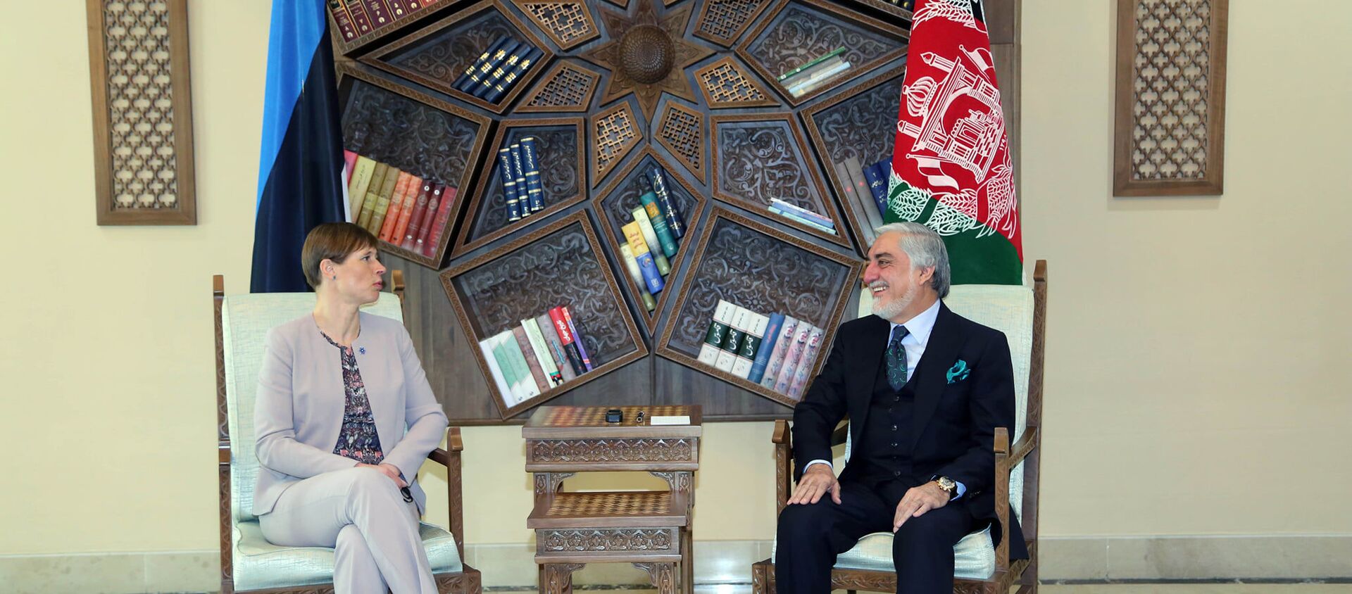 دیدار عبدالله با رئیس جمهور استونی - اسپوتنیک افغانستان  , 1920, 21.04.2021