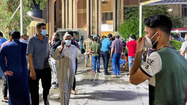 شمار جان باختگان حادثه شفاخانه بغداد به 82 نفر افزایش یافت - اسپوتنیک افغانستان  