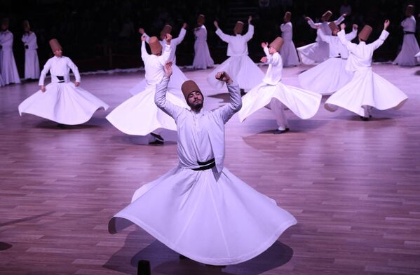 رقص سنتی  صوفی ها سماع ترکیه - اسپوتنیک افغانستان  