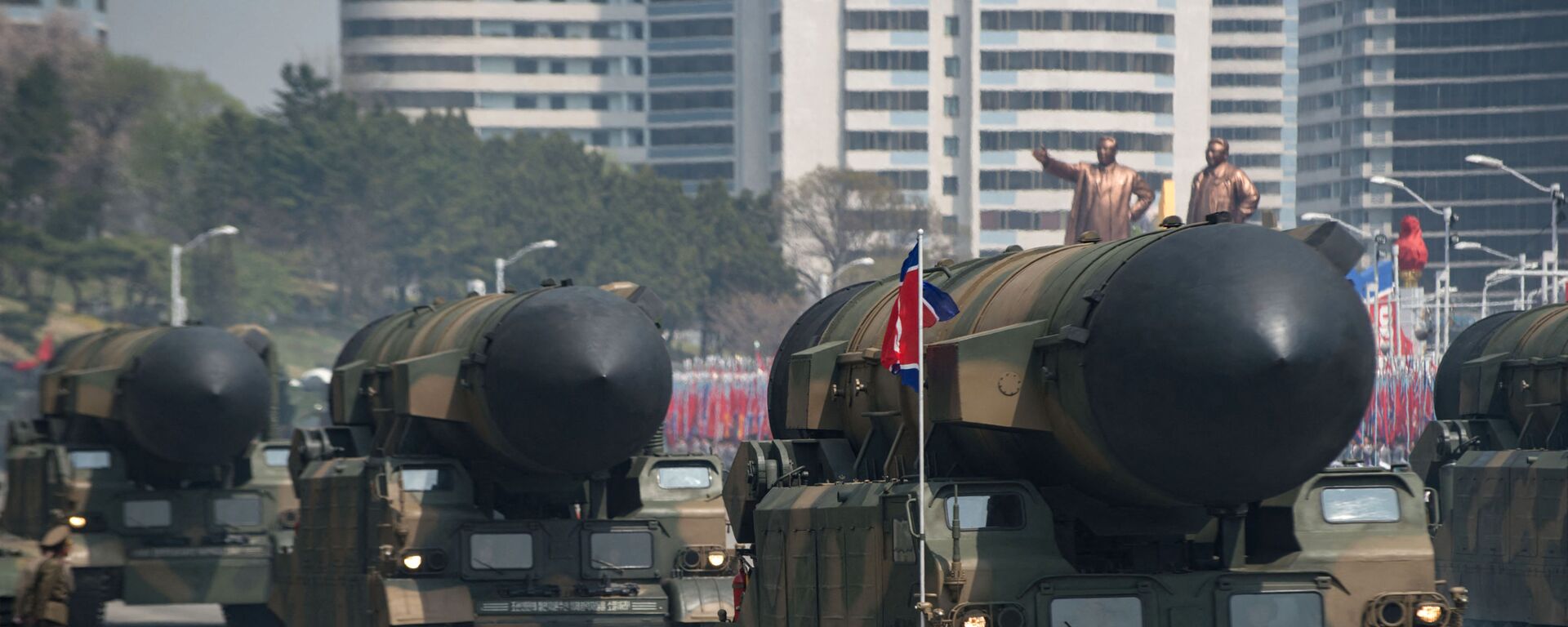 Военный парад в честь дня рождения Ким Ир Сена в Пхеньяне, Северная Корея  - اسپوتنیک افغانستان  , 1920, 21.01.2022