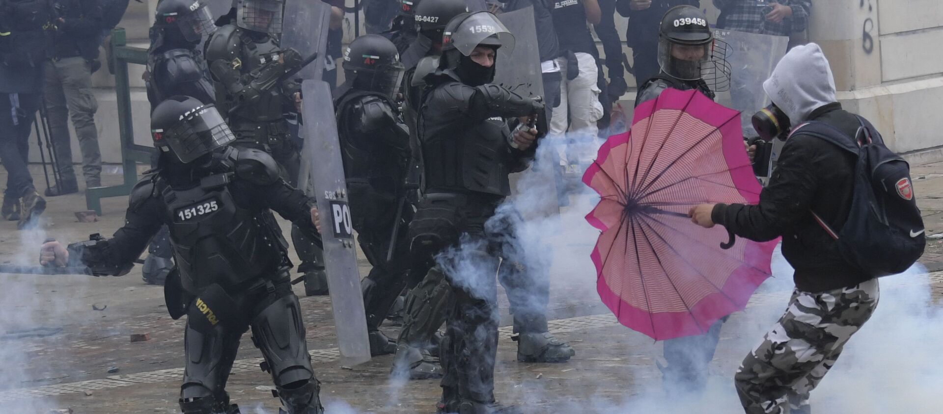 اعتراضات در کلمبیا ۸۴۰ زخمی بر جای گذاشت - اسپوتنیک افغانستان  , 1920, 04.05.2021