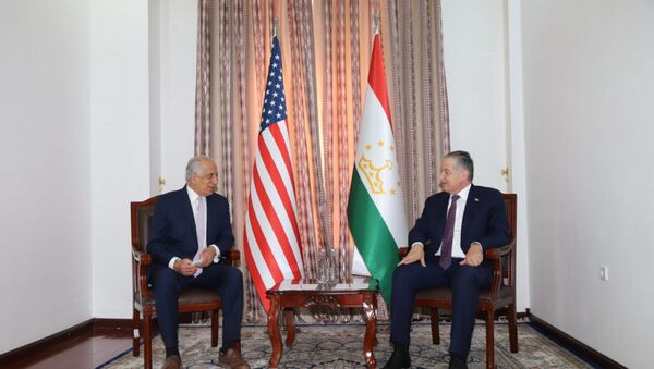 دیدار خلیلزاد با وزیر خارجه تاجیکستان در دوشنبه  - اسپوتنیک افغانستان  