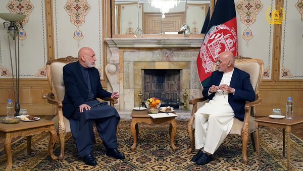 برپایی صلح پایدار محور دیدار اشرف غنی با حامد کرزی  - اسپوتنیک افغانستان  