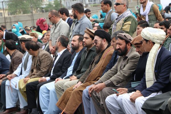 احمد مسعود در مراسم تجلیل از هشتم ثور در کابل - اسپوتنیک افغانستان  