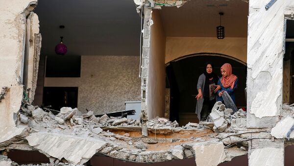 راکت‌باران خانه ها در غزه ادامه دارد - اسپوتنیک افغانستان  
