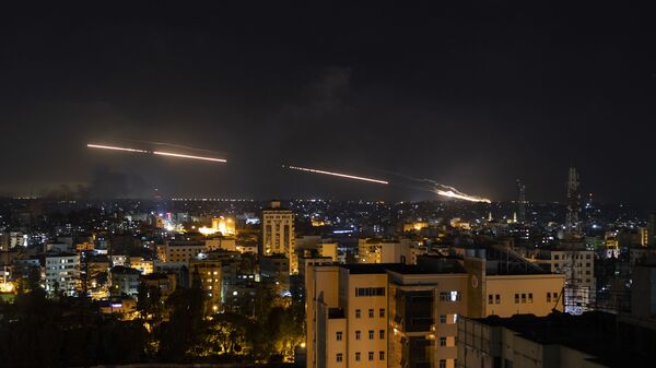 Ракеты запущены из сектора Газа в сторону Израиля - اسپوتنیک افغانستان  