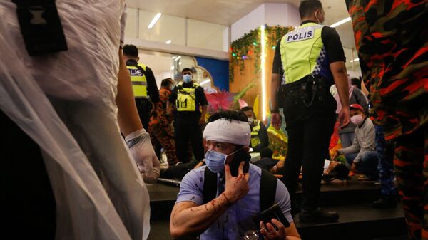 Пострадавший из-за столкновения поездов в метро Куала-Лумпура - اسپوتنیک افغانستان  