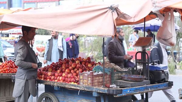 کراچی سیب فروشی در کابل - اسپوتنیک افغانستان  