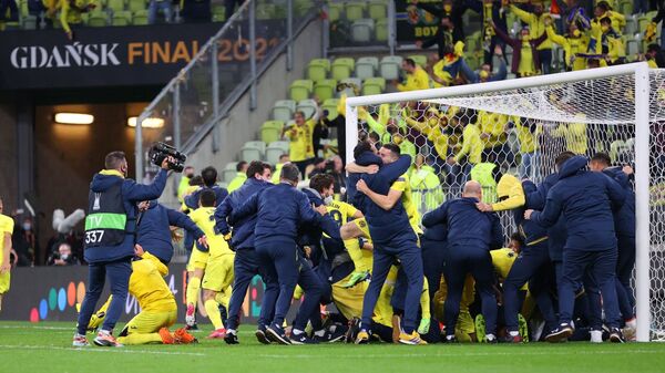 باشگاه ویارئال اسپانیا    The Spanish football club Villarreal has won the UEFA Europa League, beating  England's Manchester United in the penalty shootout. - اسپوتنیک افغانستان  