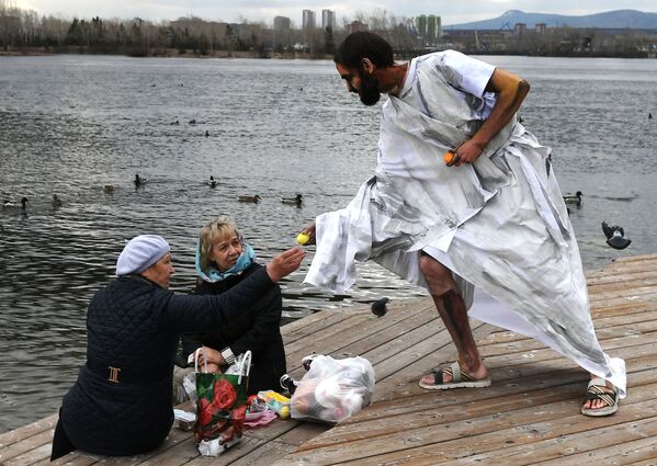 بهترین عکس های ماه می 2021 اسپوتنیک/جشن عید پاک در روسیه - اسپوتنیک افغانستان  