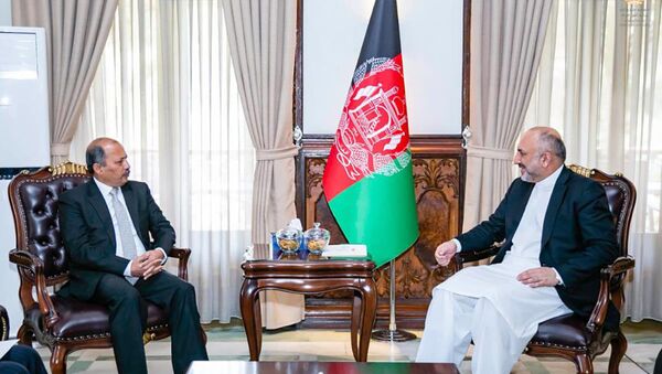 دیدار اتمر با سفیر پاکستان - اسپوتنیک افغانستان  